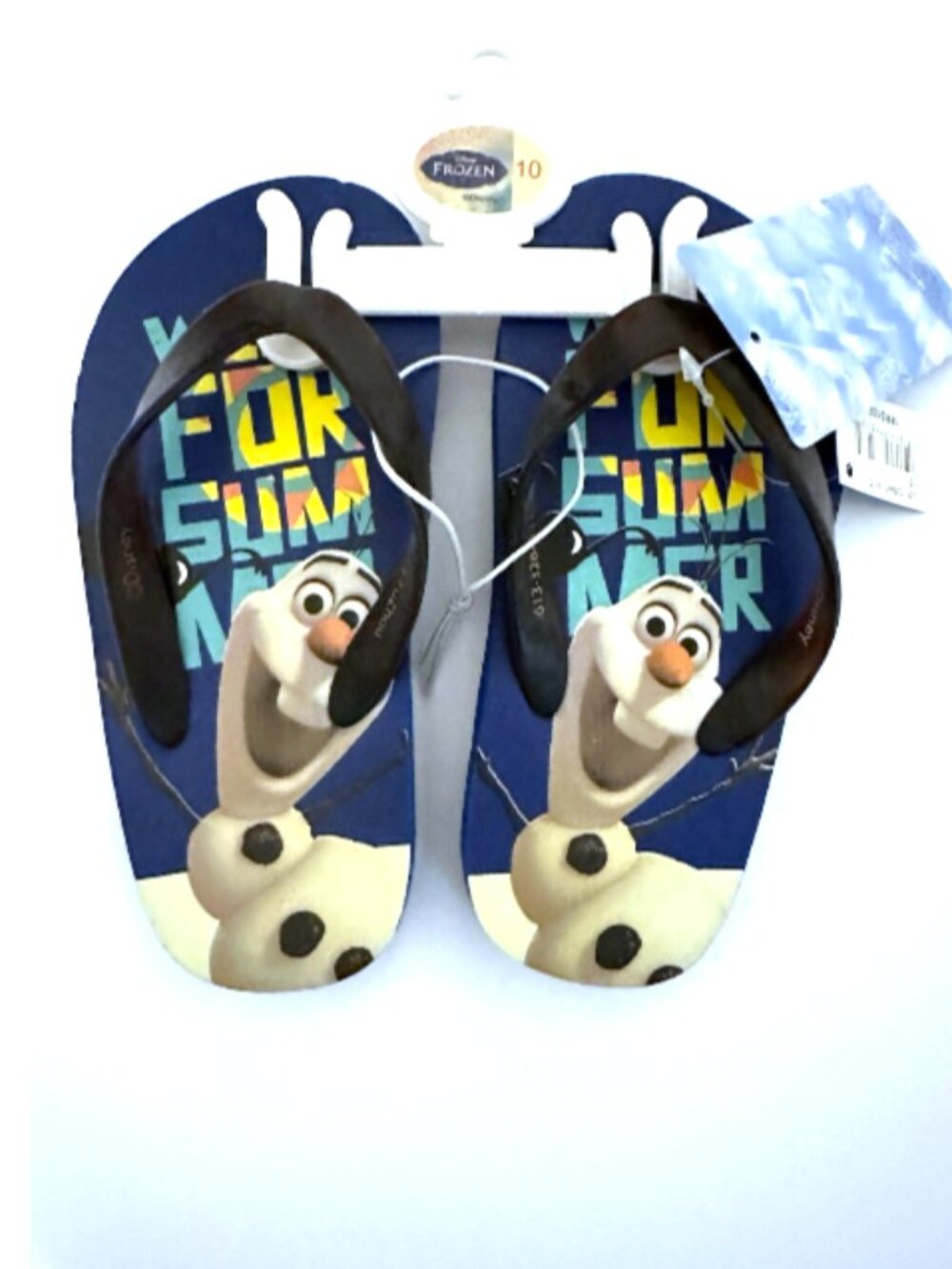 NEW Disney Frozen Olaf Flip-Flop (Toddler/Little Kid), Sz. Available 10, 11 & 12